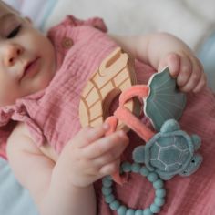 Hochet en bois Océan