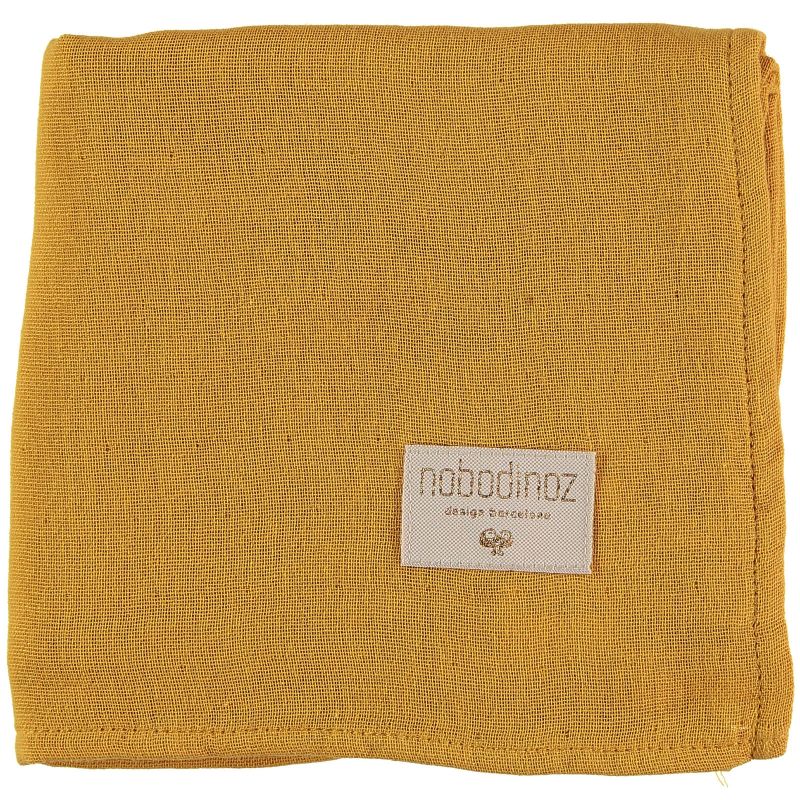 Lange Baby love Farniente yellow (70 x 70 cm) Nobodinoz