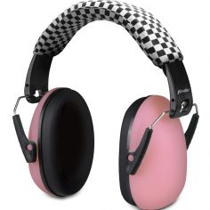 Casque anti bruit pour bébés et enfants rose - Alecto