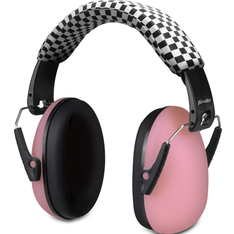 Casque anti bruit pour bébés et enfants rose Alecto Produit 1 grande taille