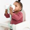 Attache-biberon et gourde sippigrip silicone Vert clair Infantino Ambiance 4