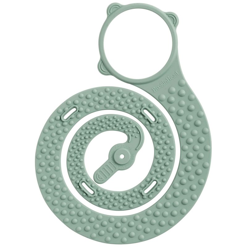 Attache-biberon et gourde sippigrip silicone Vert clair Infantino Produit 3