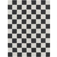 Tapis lavable Kitchen Tiles gris foncé (120 x 160 cm) - Lorena Canals