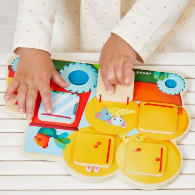 Jouet Cache-cache Tracteur Ferme