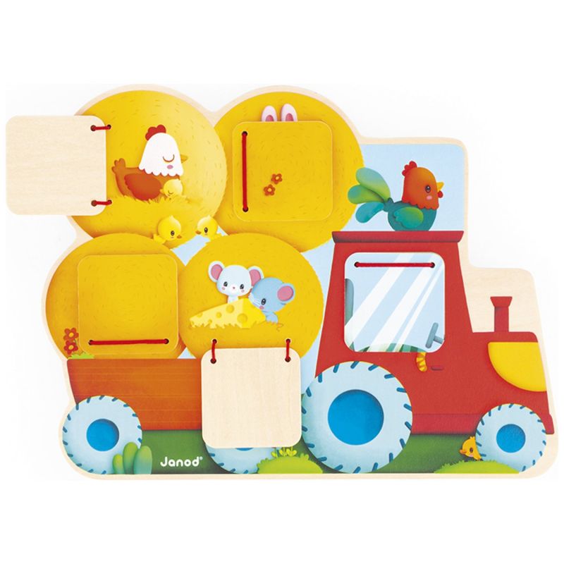 Jouet Cache-cache Tracteur Ferme Janod Produit 5