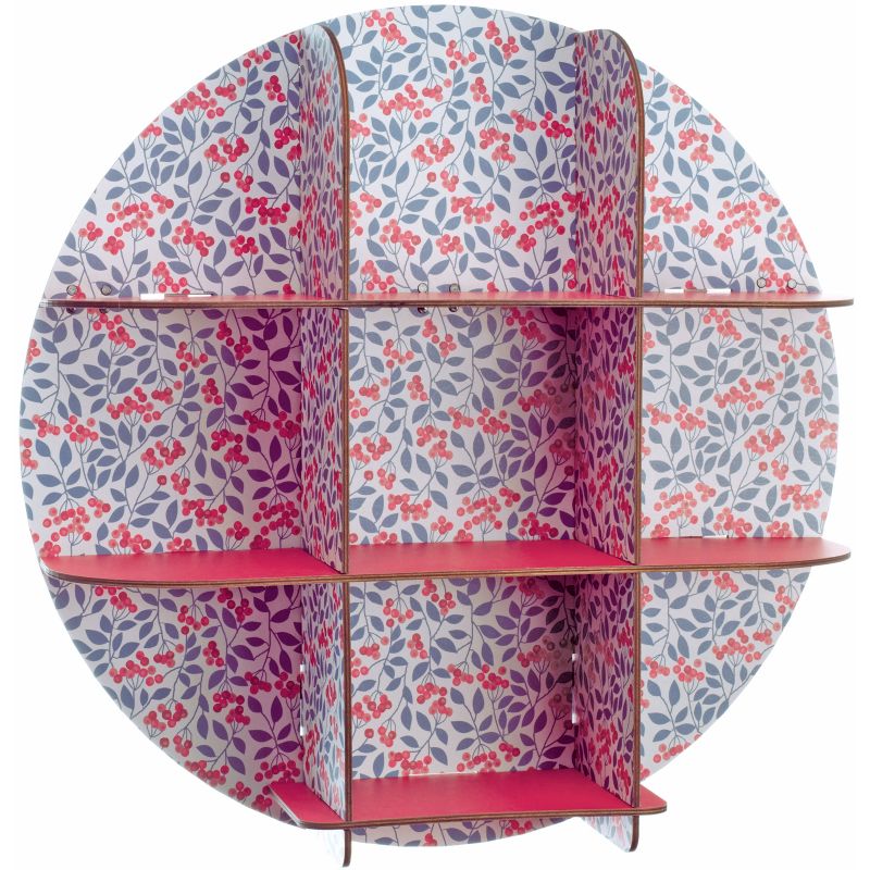 Etagère ronde petites fleurs Salomé Djeco
