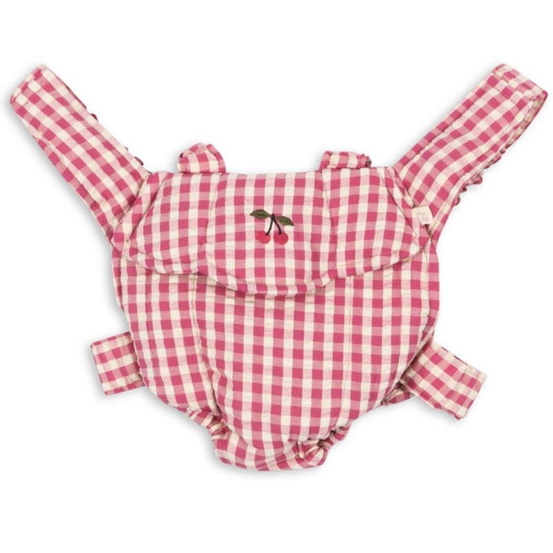 Porte-bébé pour poupée Bubblegum Check Konges Slojd Produit 1