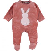 Pyjama chaud lapin Lina & Joy (1 mois)  par Noukie's