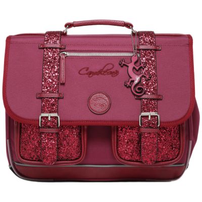 Cartable A4 primaire Glossy Cherry (38 cm) Caméléon