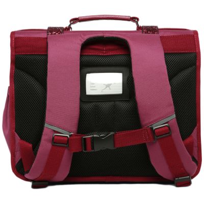 Cartable A4 primaire Glossy Cherry (38 cm)