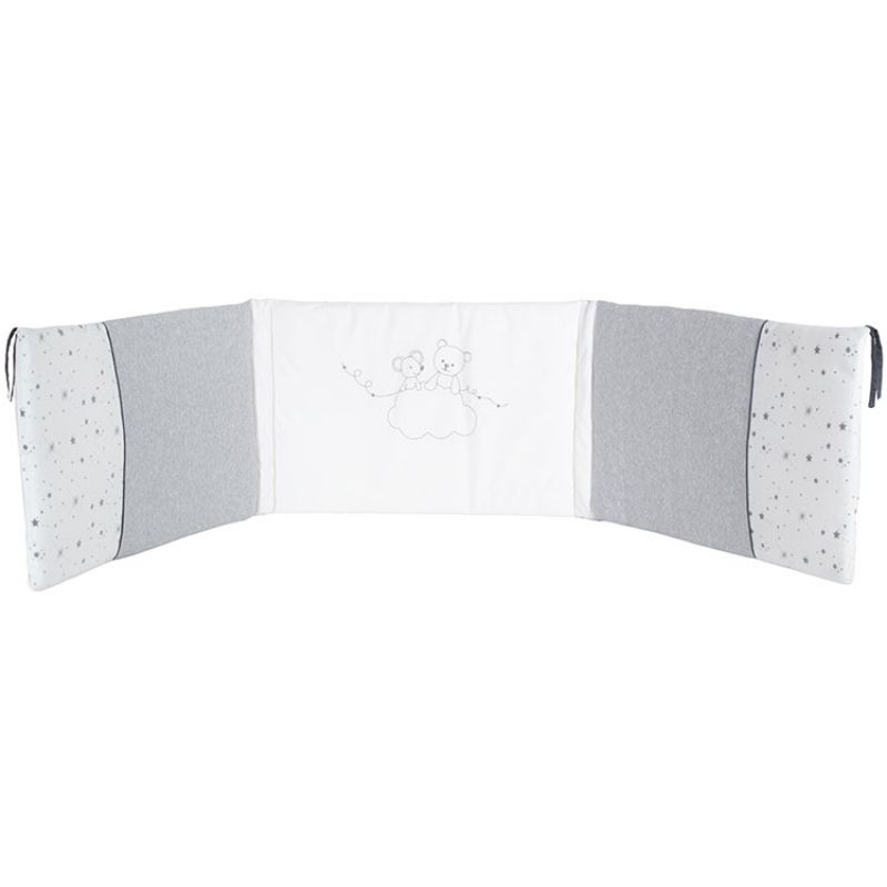 Tour de lit Martin et ses copains (pour lits 60 x 120 et 70 x 140 cm) Trois Kilos Sept