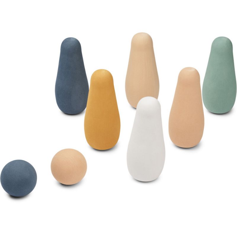 Jeu de bowling Benno Mustard multi mix Liewood