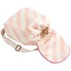 Sac à dos maternelle à rayures Roses Pop Sauthon Produit ouvert 4