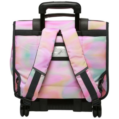 Cartable primaire à roulettes Pink Tie and Dye (38 cm)