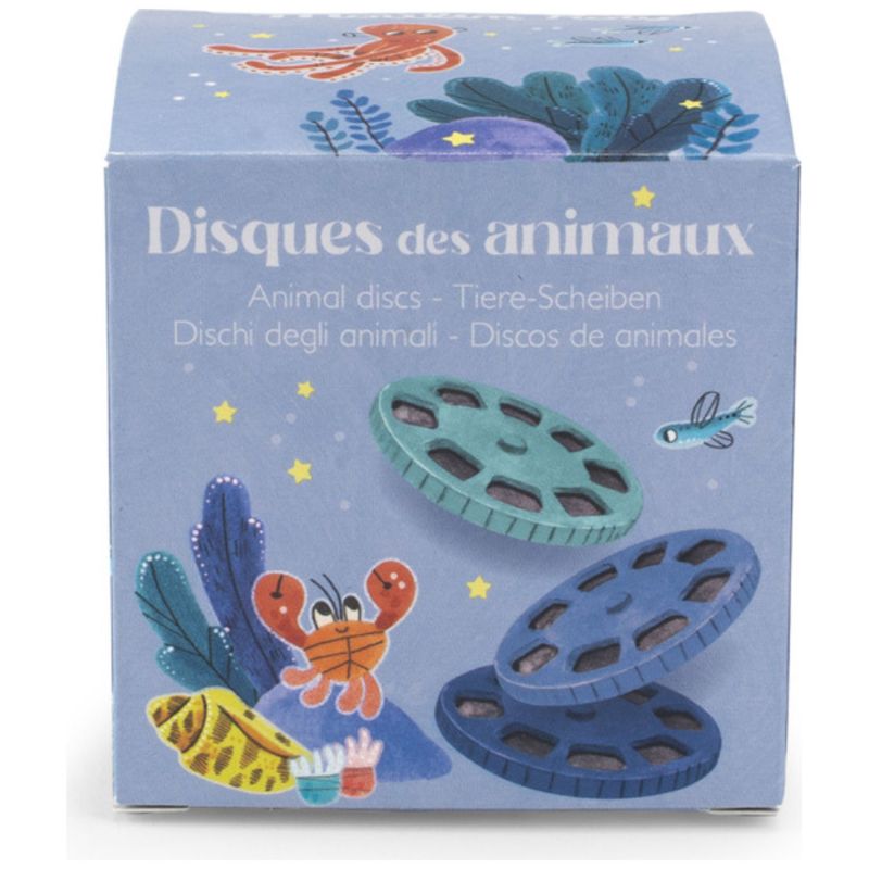 Boîte de 3 disques pour projecteur Les aventures de Paulie Moulin Roty Packaging 3