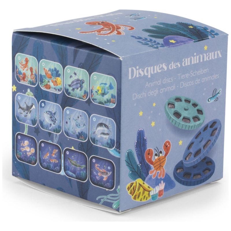 Boîte de 3 disques pour projecteur Les aventures de Paulie Moulin Roty Packaging 4