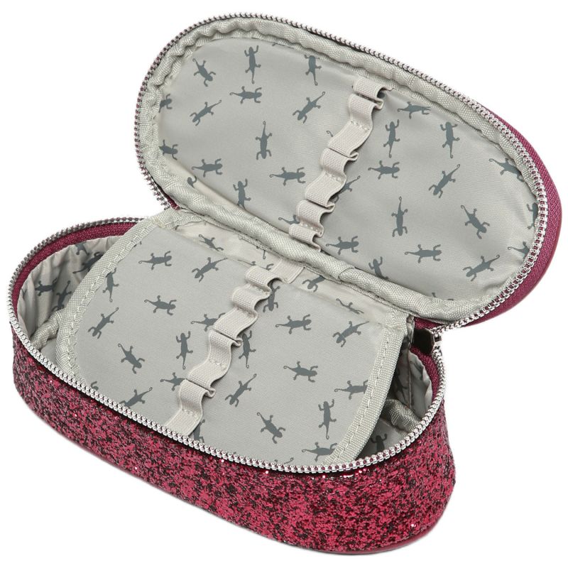 Trousse plumier Glossy Cherry Caméléon Produit ouvert 5
