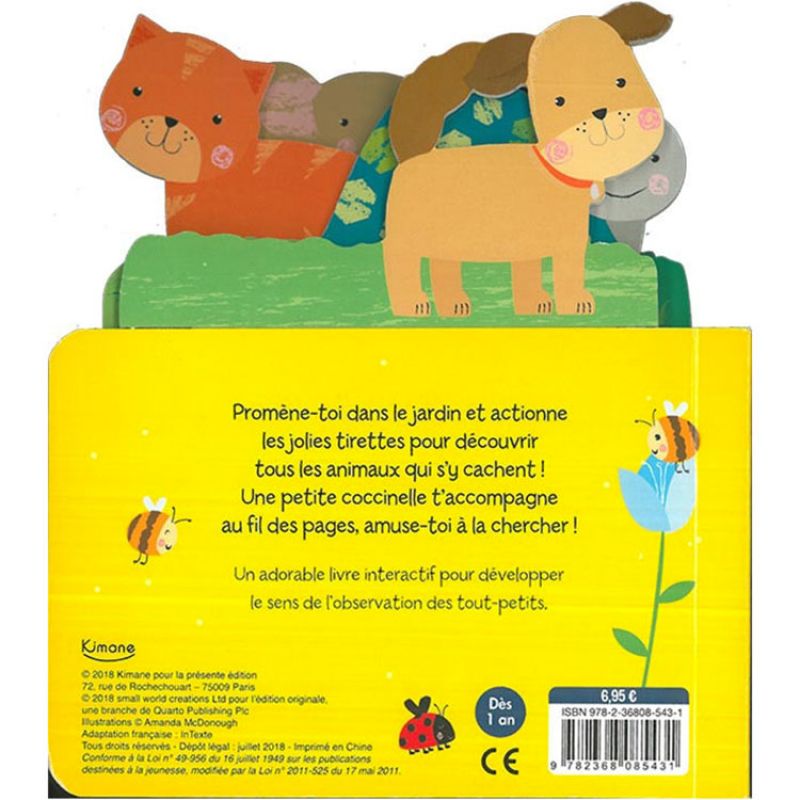 Livre Qui se cache dans le jardin ? - Reconditionné Editions Kimane Produit 5
