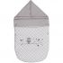 Nid d'ange passe sangle Owl Hibou gris (80 cm) - Taftan Nid d'ange passe sangle Owl Hibou gris (80 cm) - Taftan