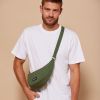 Sac banane Andrea Olive  par Hindbag