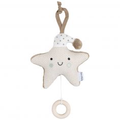 Etoile musicale à suspendre Heaven Clay-Warm Linen - Baby's Only
