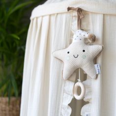 Etoile musicale à suspendre Heaven Clay-Warm Linen