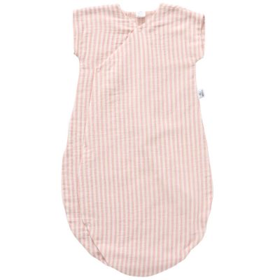 Gigoteuse été kimono rayé vieux rose Soft Stripes (0-6 mois)