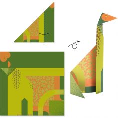 Coffret créatif Origami Dinosaures