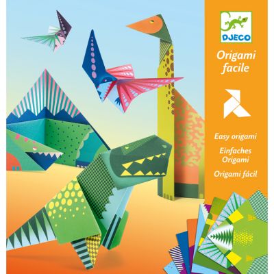 Coffret créatif Origami Dinosaures