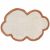 Variation Beige, marron du produit Tapis Little Nimbus Toffee (70 x 110 cm) de la marque Nattiot