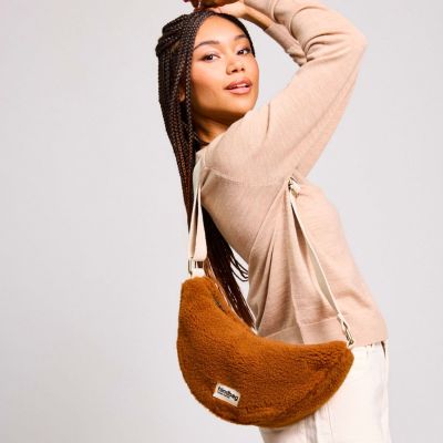 Sac banane Andrea Teddy Brun Hindbag