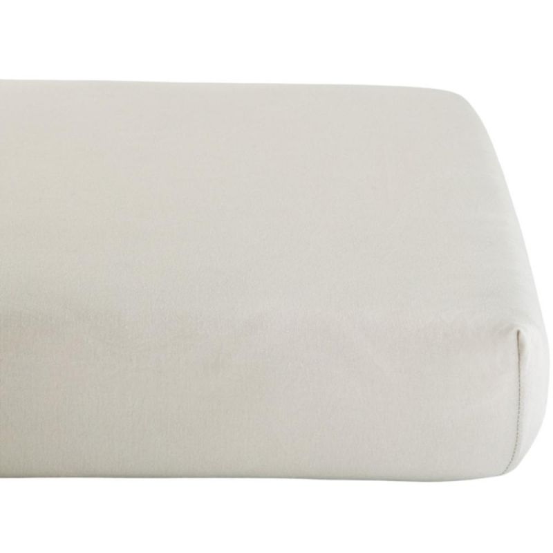 Drap housse en coton bio Naturel (70 x 140 cm) Kadolis Produit 1 grande taille