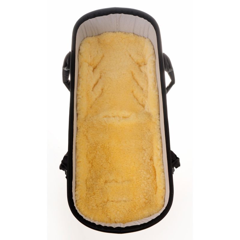 Assise en peau d'agneau pour poussette et siège auto Patchwork Nature - Reconditionné Kaiser Produit 4