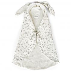 Couverture nomade Bunny Olive Bloom (78 x 70 cm) - Babyshower