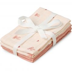 Lot de 4 mini langes Bows (30 x 30 cm) - Cam Cam Copenhagen
