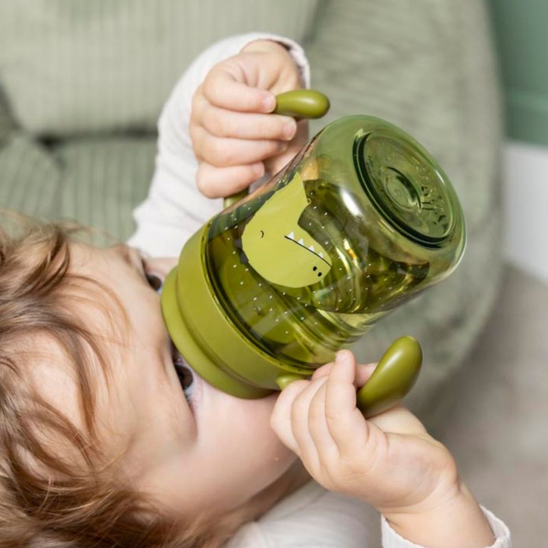 Gobelet 360° avec poignées Mr. Dino Trixie Ambiance 2