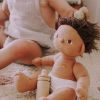 Biberon Dinkum en bois pour poupée Natural  par Olli Ella