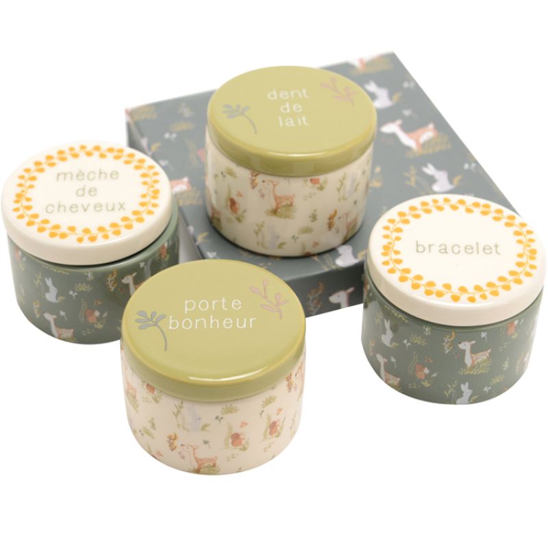 Coffret cadeau de naissance François le cerf Amadeus Les Petits