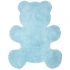 Tapis lavable ours Teddy bleu (80 x 100 cm) - Nattiot Tapis lavable ours Teddy bleu (80 x 100 cm) - Nattiot