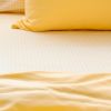 Drap housse percale de coton Vichy Tournesol (60 x 120 cm) Kadolis Ambiance 5