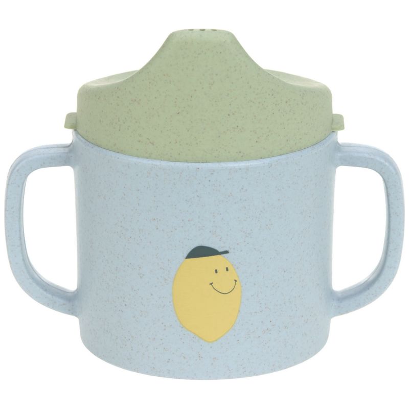 Tasse d´apprentissage en polypropylène et cellulose Happy Fruits citron Lässig Produit 1
