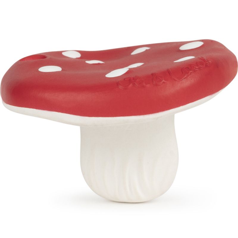 Mini jouet de dentition en latex Spotty le champignon Chewy to go Oli & Carol