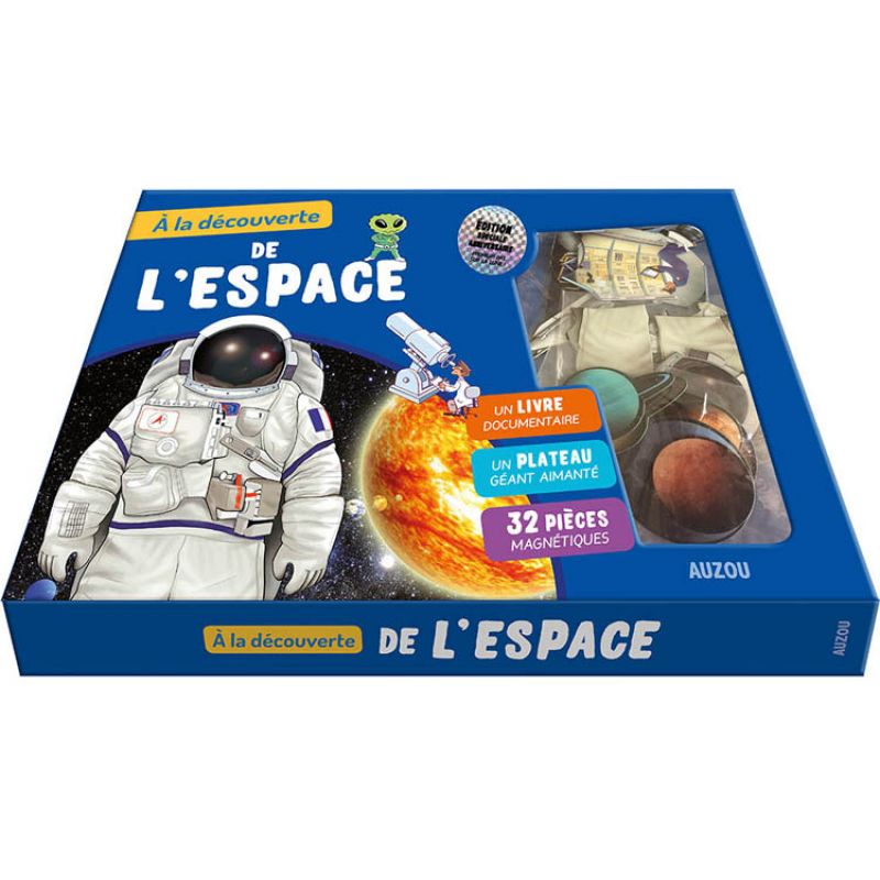 Coffret éducatif A la découverte de l'espace Auzou Editions