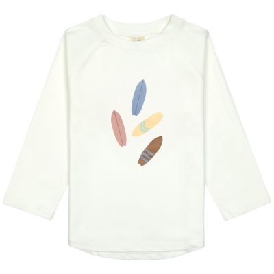 T-shirt anti-UV 4 Planches écru (07-12 mois) Lässig 