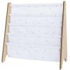 Bibliothèque en tissu recyclé Myrtilles ivoire 3 sprouts Produit 1