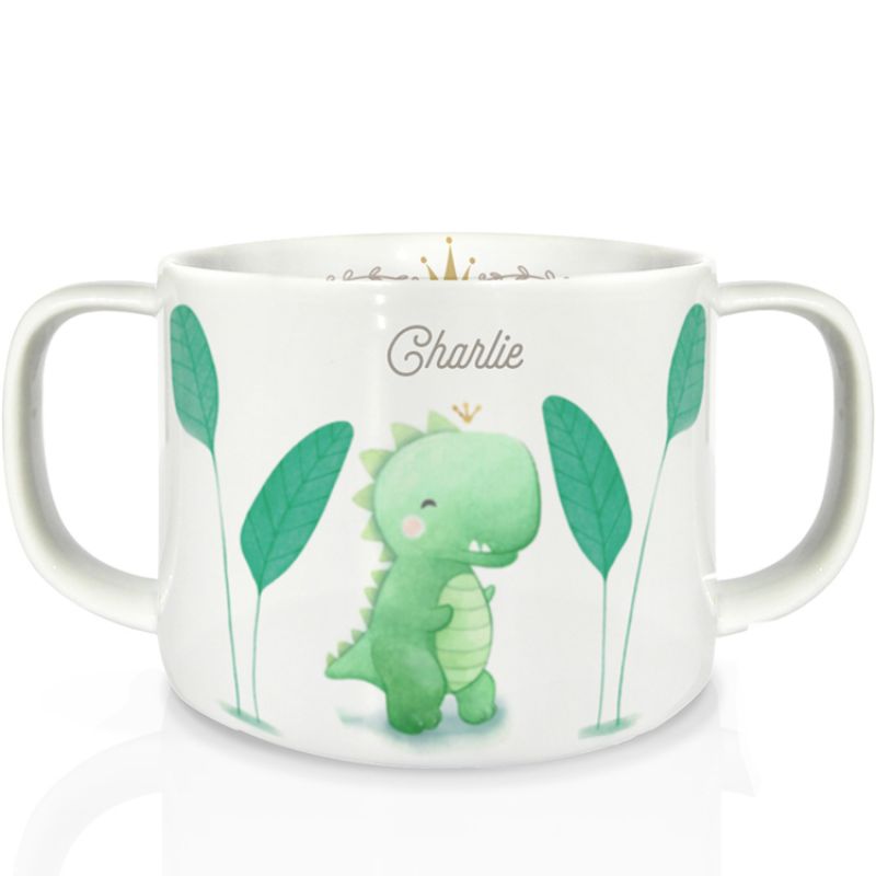 Tasse en porcelaine Dinosaure (personnalisable) Gaëlle Duval