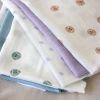 Lot de 3 langes doux Tiny Team lilas (80 x 80 cm) Lässig Ambiance 8