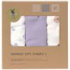 Lot de 3 langes doux Tiny Team lilas (80 x 80 cm) Lässig Packaging 9