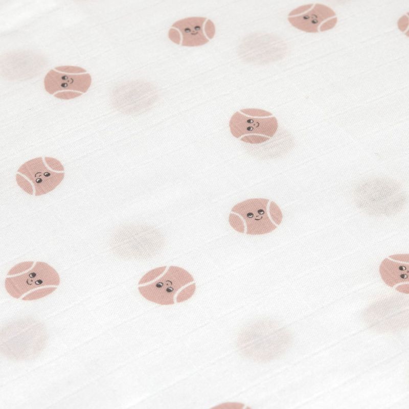 Lot de 3 langes doux Tiny Team lilas (80 x 80 cm) Lässig Produit 5