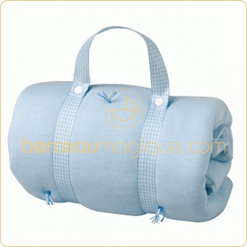 Couette bicolore ciel (60 x 90 cm) Trousselier